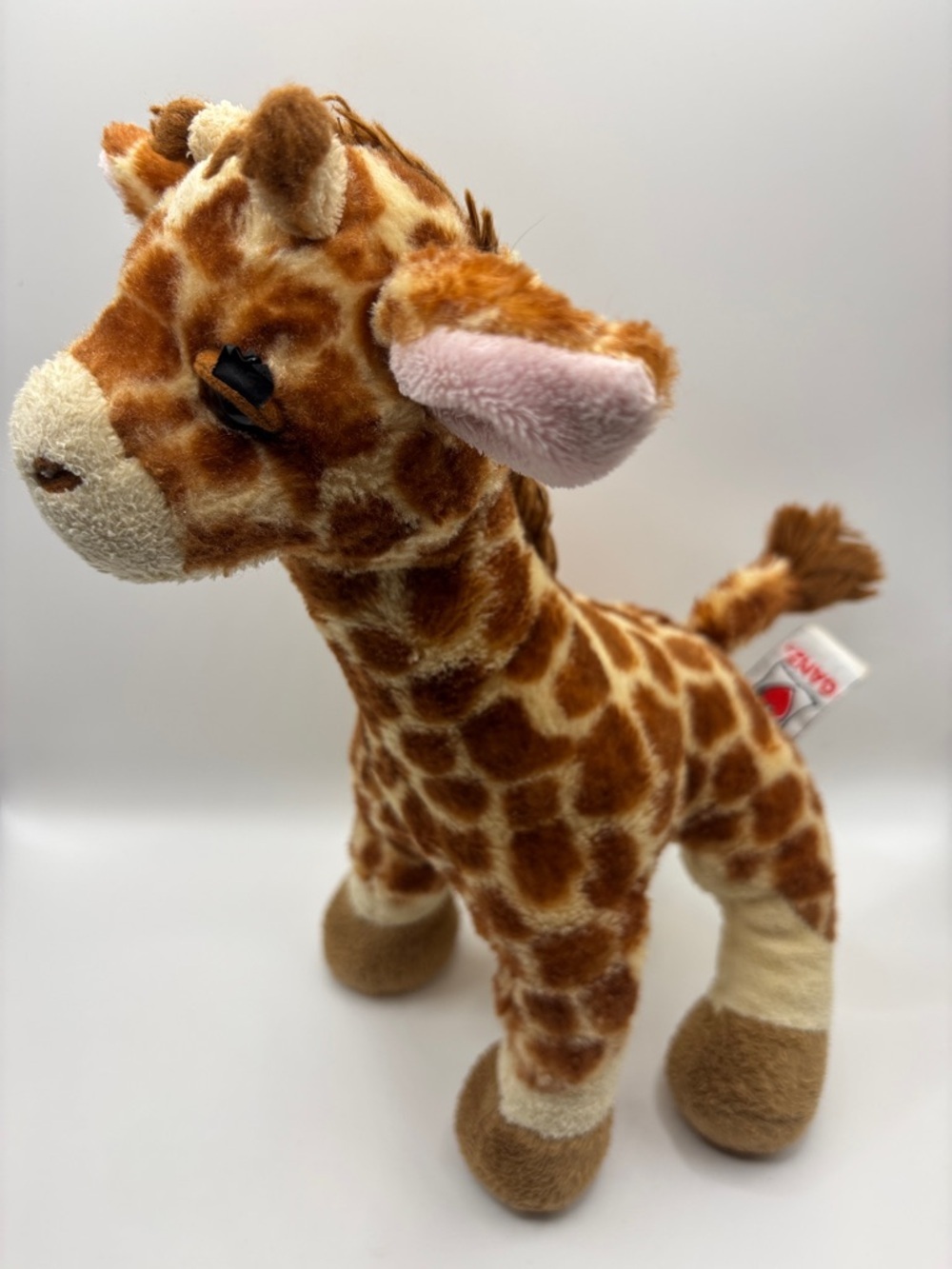 GANZ Brown & Cream Giraffe Plush
